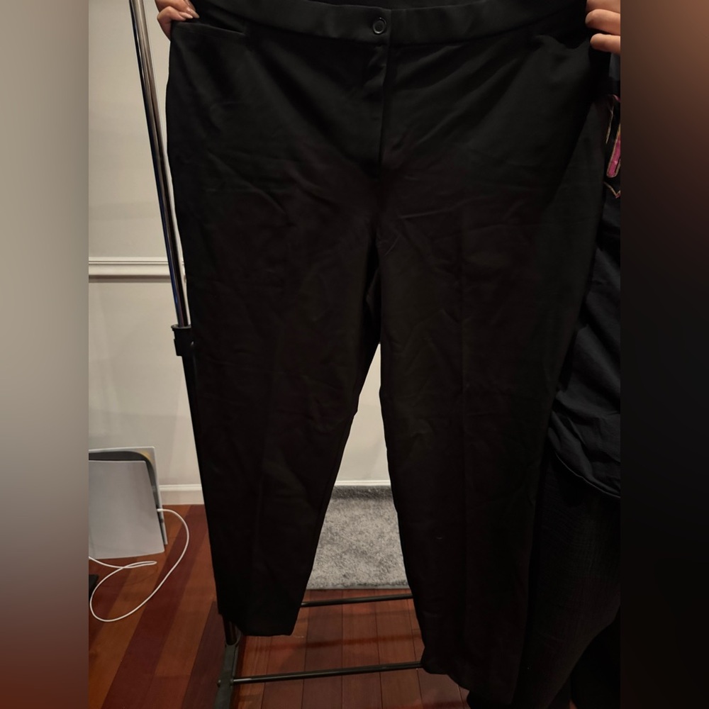 Susan Graver Women's Black Trousers